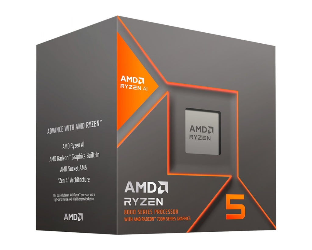 Procesador AMD Ryzen 5 8600G con Gráficos Radeon 760M (AM5, 6 núcleos, 12 hilos) - foto 1