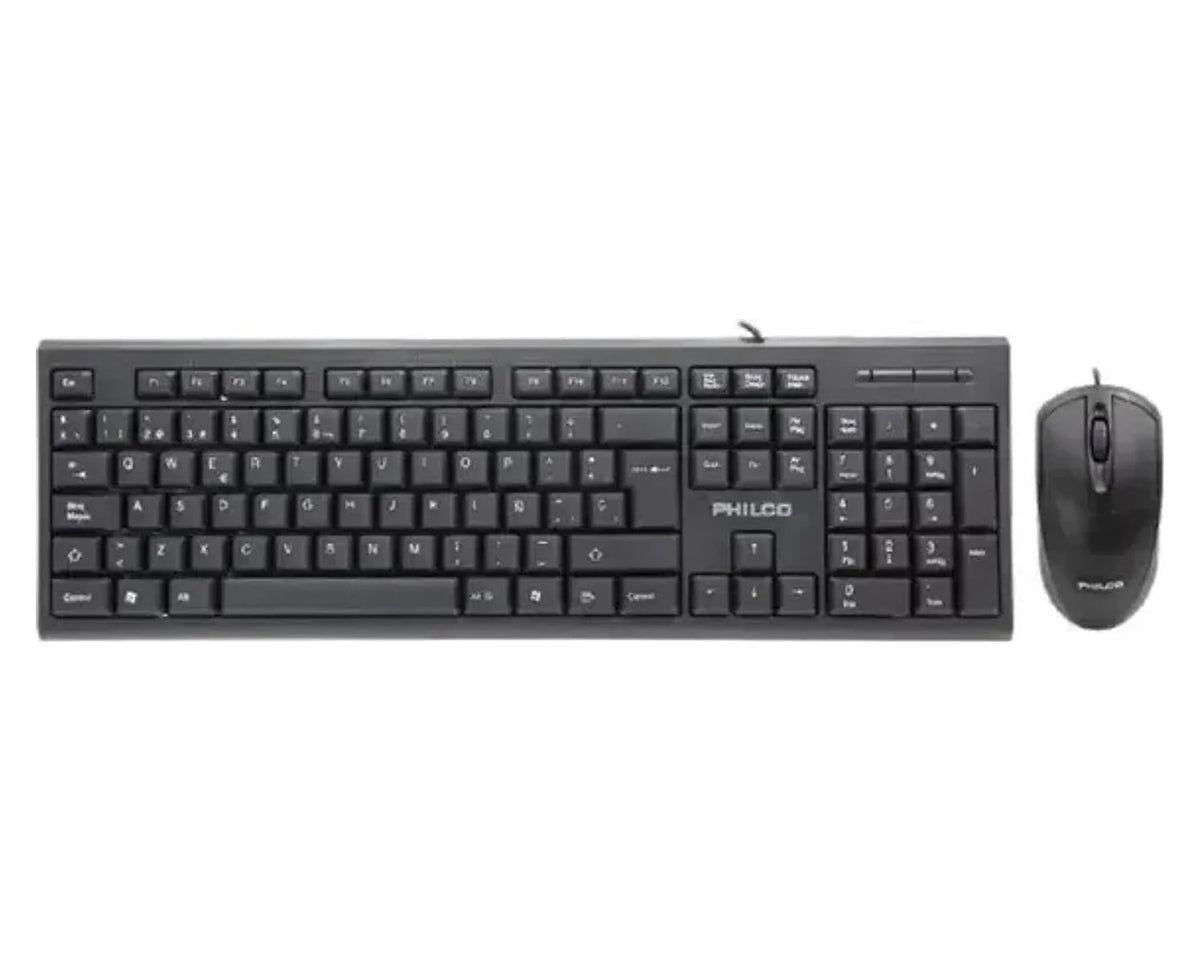Kit Teclado y Mouse USB Philco K4500 Alámbrico - foto 1