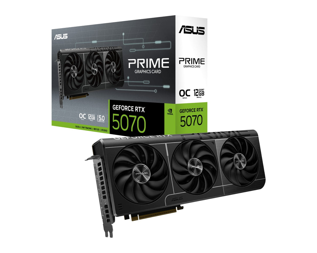 Tarjeta de Video ASUS Prime GeForce RTX 5070 OC 12GB GDDR7 - foto 1