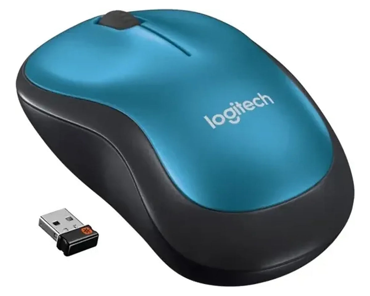Mouse Inalámbrico Logitech M185 Azul - foto 1