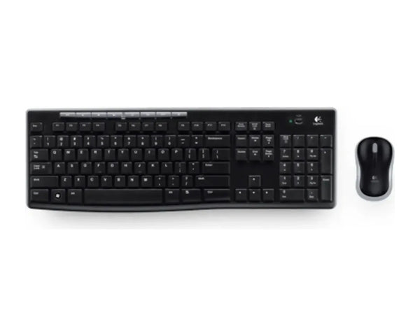 Kit Teclado y Mouse Inalámbrico Logitech MK270 en Español