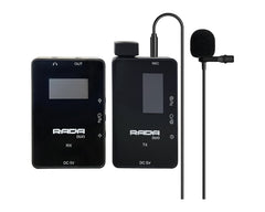 Sistema de Micrófonos Inalámbricos UHF ADENA RADA A-MI Duo (2 Transmisores + 1 Receptor)