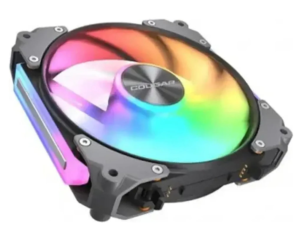 Ventilador 120mm Cougar Apolar ARGB Negro con Conexión Magnética - foto 1
