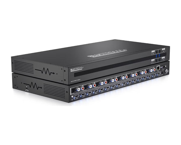 Matriz HDMI 8x8 Blustream CMX88CS 4K 60 Hz 4:4:4 HDR con Extracción de Audio (Rack 1U)