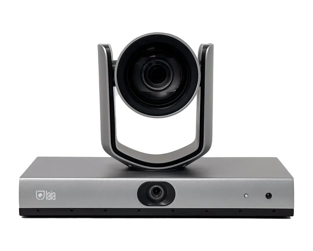Cámara PTZ Dual LAIA C-Pro VoiceTrack M2 con Seguimiento por Voz, Zoom Óptico 12X y Lente Panorámica - foto 1