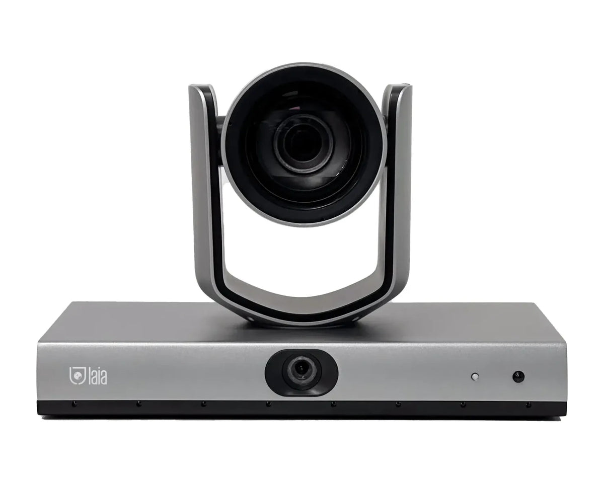 Cámara PTZ Dual LAIA C-Pro VoiceTrack M2 con Seguimiento por Voz, Zoom Óptico 12X y Lente Panorámica - foto 1