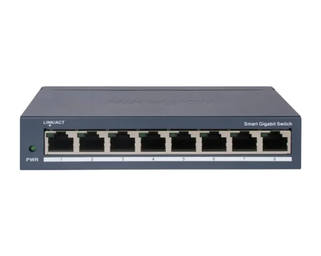 Switch Administrable Hikvision DS-3E1508-EI 8 Puertos Gigabit - foto 1