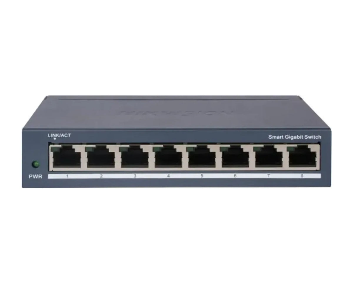 Switch Administrable Hikvision DS-3E1508-EI 8 Puertos Gigabit - foto 1