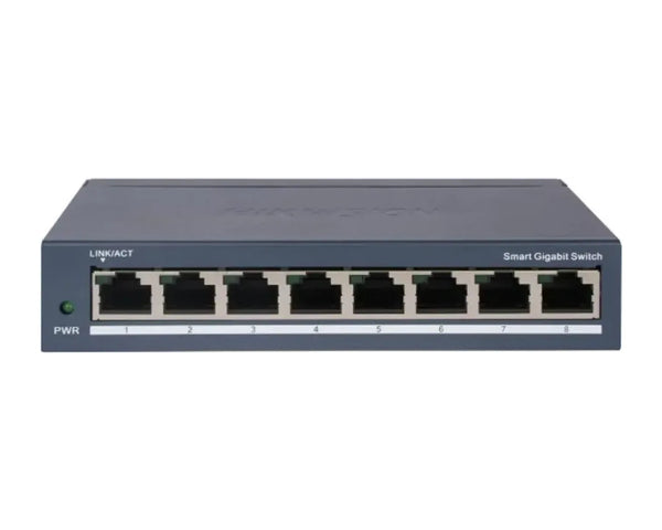 Switch Administrable Hikvision DS-3E1508-EI 8 Puertos Gigabit