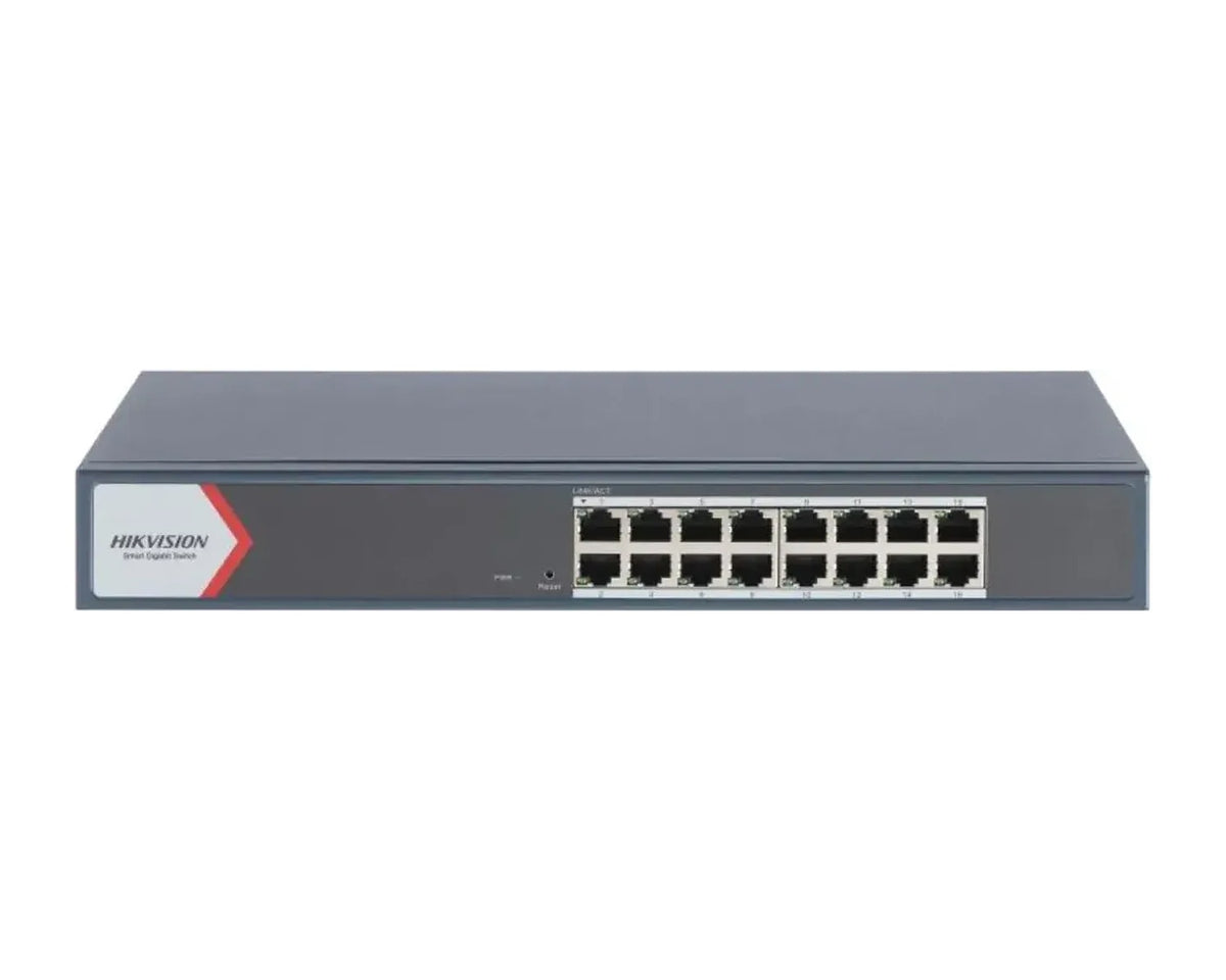 Switch Administrable Hikvision DS-3E1516-EI 16 Puertos Gigabit Rackeable - foto 1