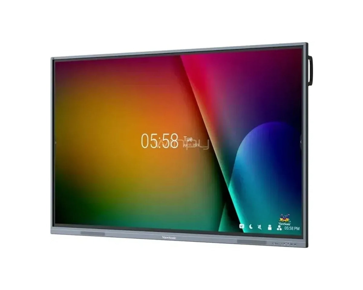 Pantalla Interactiva Hikvision 65" 4K Táctil 40 Puntos, Android 13, Cámara y Micrófono - foto 1
