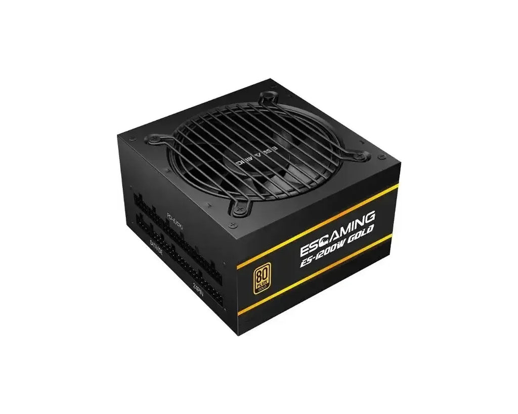Fuente de Poder ESGAMING 1200W 80 PLUS Gold Modular ATX 3.1 PCIe 5.0 - foto 1