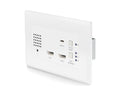 Transmisor HDBaseT de Placa de Pared Blustream HEX31WPW-TX 2 HDMI + USB-C 4K (solo TX) - foto 1