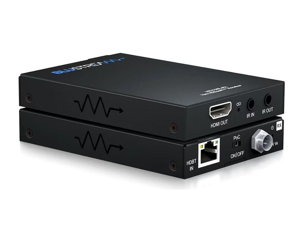 Receptor HDBaseT Blustream HEX70SL-RX 4K hasta 40 m y 1080p hasta 70 m (solo RX) - foto 1