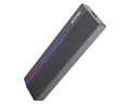 Cofre para SSD M.2 NVMe y SATA Hiksemi MDR1 RGB USB-C 10 Gbps - foto 1
