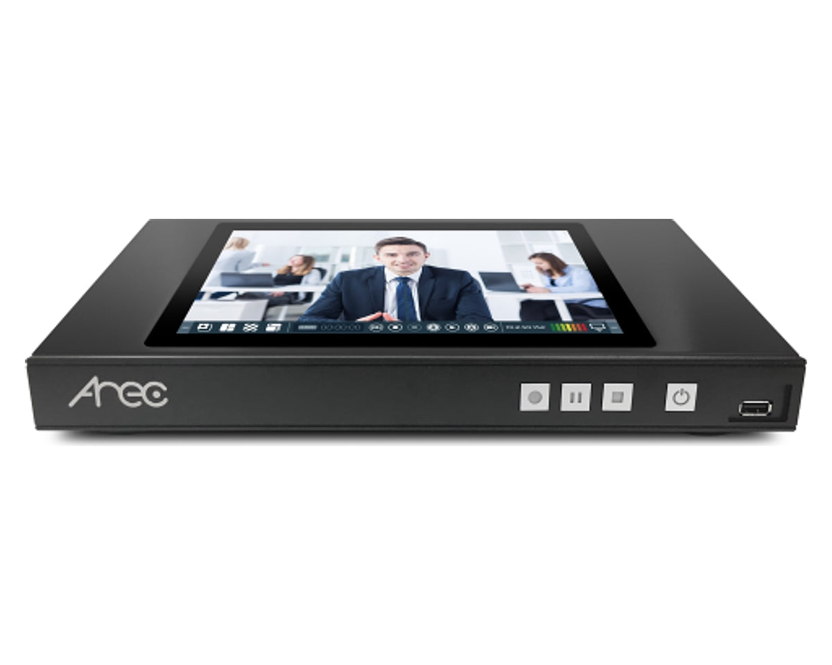 Estación de Medios Portátil AREC KL-3T con Pantalla Táctil 10,1" para Grabación y Streaming de 3 Fuentes - foto 1