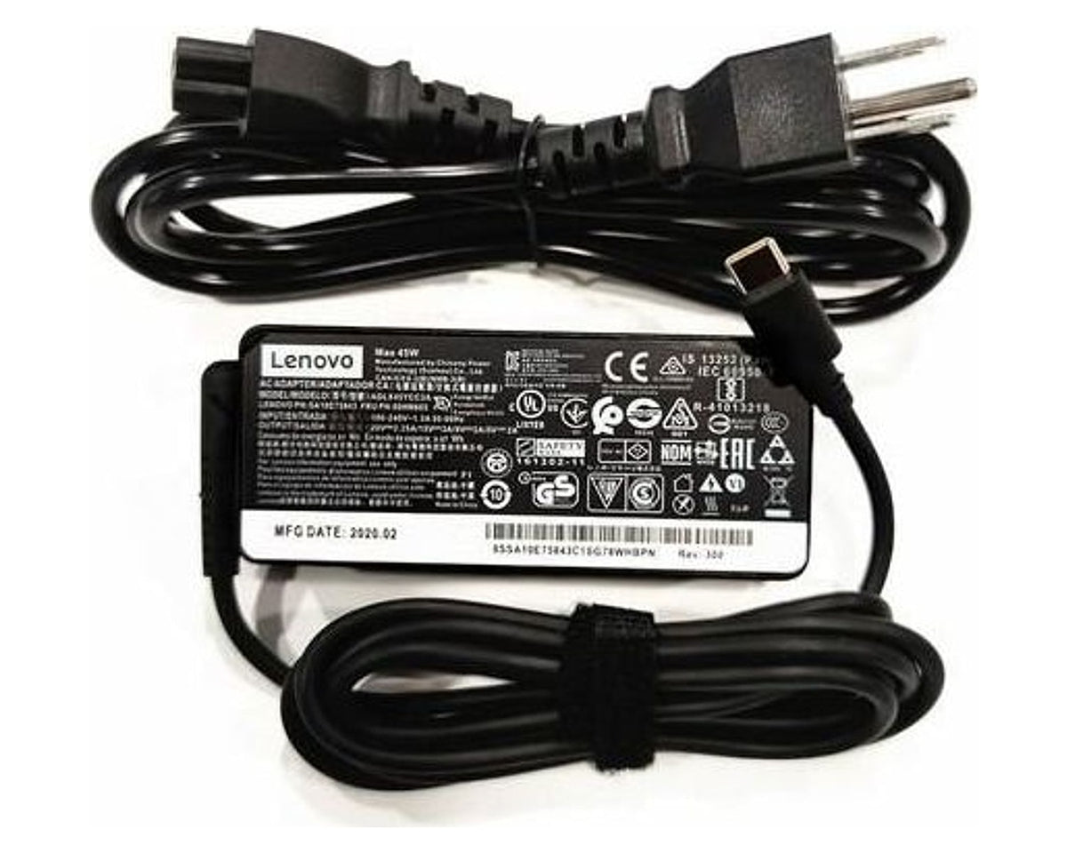 Cargador Notebook HP 45W USB-C (20V 2,25A) L23900-001 - foto 1