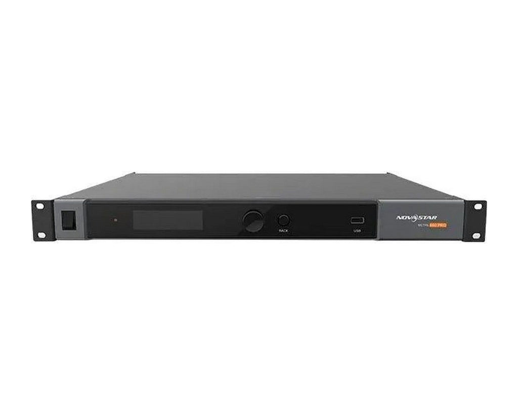 Controlador LED Independiente Novastar MCTRL660 PRO con 6 Puertos Ethernet, 2 Fibras 10G, HDMI, DVI y 3G-SDI - foto 1