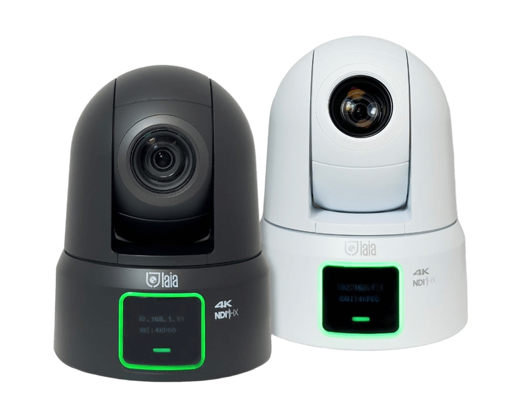 Cámara PTZ 4K60 LAIA Broadcaster Pro 25X NDI 3G PRC-425NB con IA, NDI|HX3 y FreeD (Negra) - foto 1