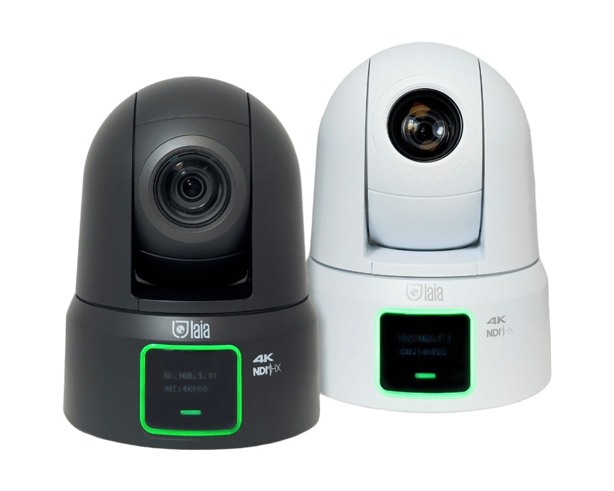 Cámara PTZ 4K60 LAIA Broadcaster Pro 25X NDI 3G PRC-425NB con IA, NDI|HX3 y FreeD (Negra) - foto 1