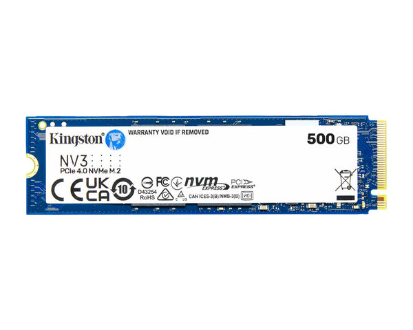 SSD Kingston NV3 500GB M.2 NVMe PCIe 4.0