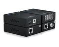 Kit Extensor USB 2.0 sobre Cable CAT Blustream UEX50B-KIT hasta 50 m con Hub de 4 Puertos (TX + RX) - foto 1