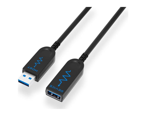 Cable Extensor USB-A Activo Óptico (AOC) Blustream USB3AMF15 USB 3.1 Gen 2 10 Gbps 15 m Macho-Hembra - foto 1