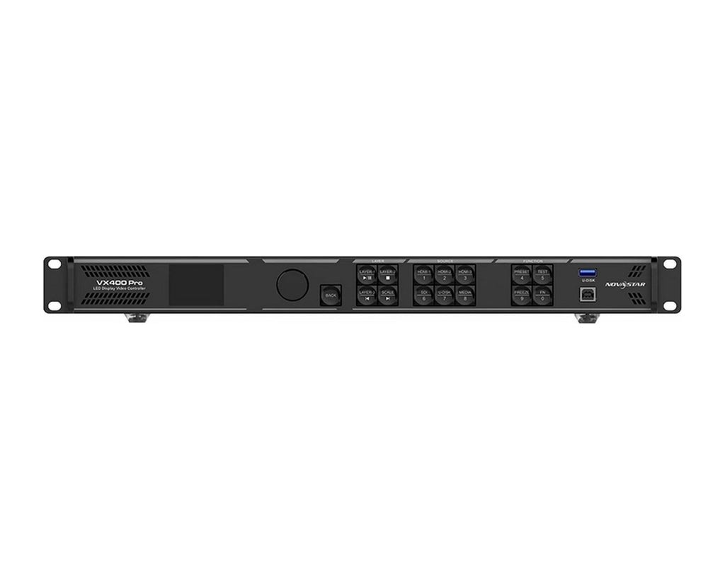 Controlador LED Todo en Uno Novastar VX400 Pro 4K 2,6 Millones de Píxeles 4 Puertos Ethernet - foto 1