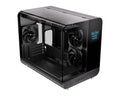 Gabinete Gamer ESGAMING XPH Negro mATX ARGB con Pantalla LCD - foto 1