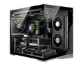 Gabinete Gamer ESGAMING Zero Micro-ATX Negro con 6 Ventiladores ARGB - foto 1
