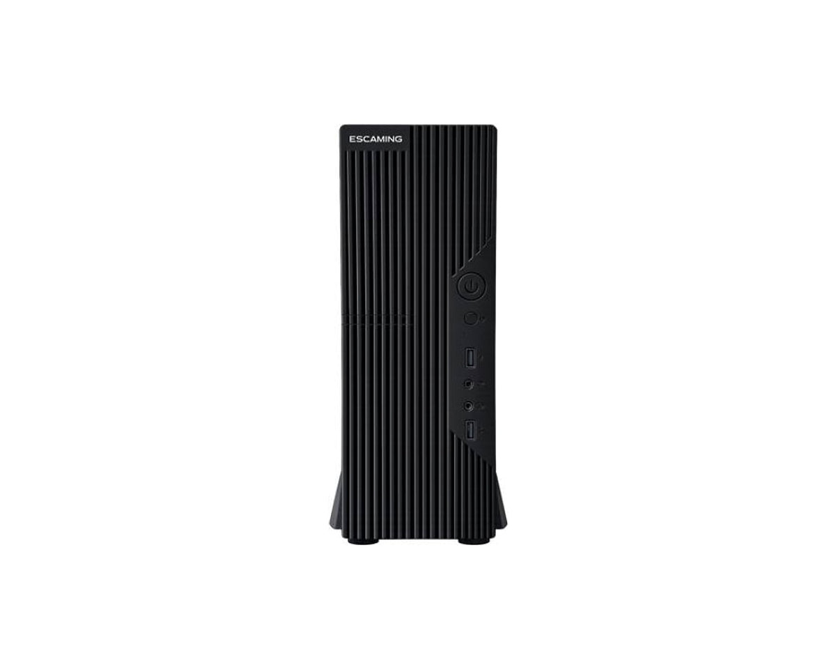 Gabinete Slim ESGAMING 103E Micro-ATX/ITX con Fuente 750W, Negro - foto 2