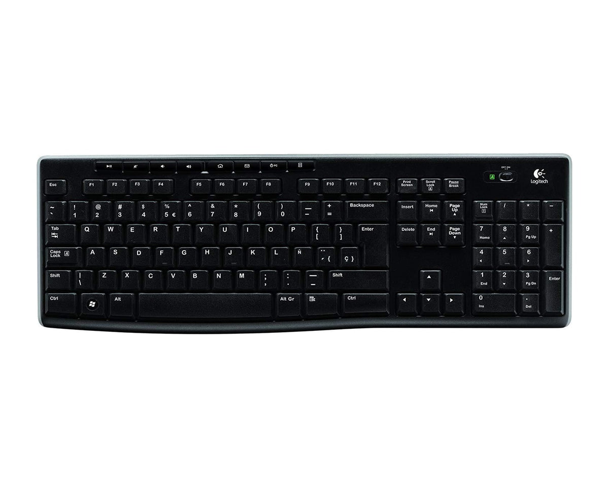 Teclado Inalámbrico Logitech K270 en Español con Teclas Multimedia - foto 2