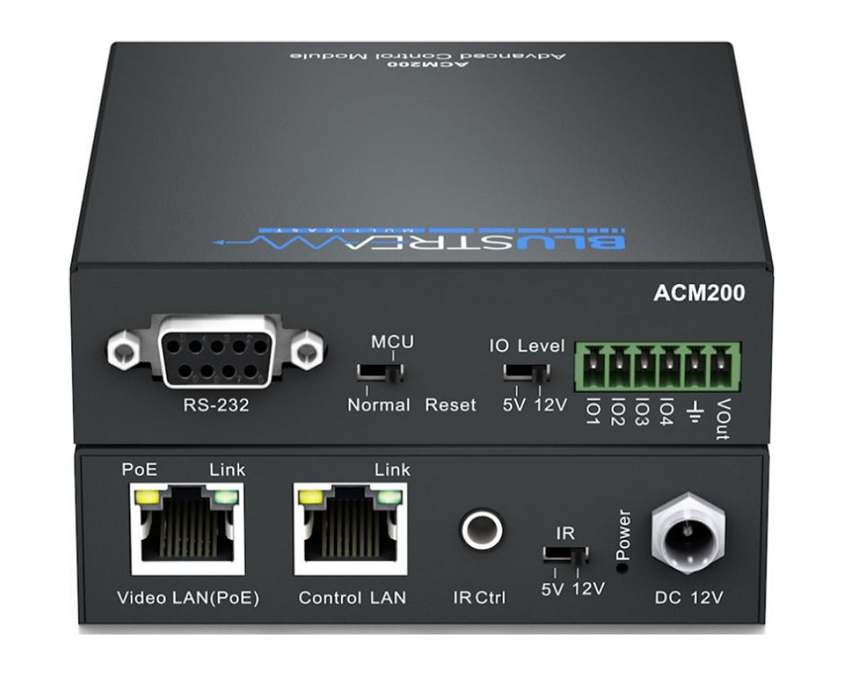 Módulo de Control Blustream ACM200 para Sistemas de Video sobre IP Multicast (Web, App y RS-232) - foto 2