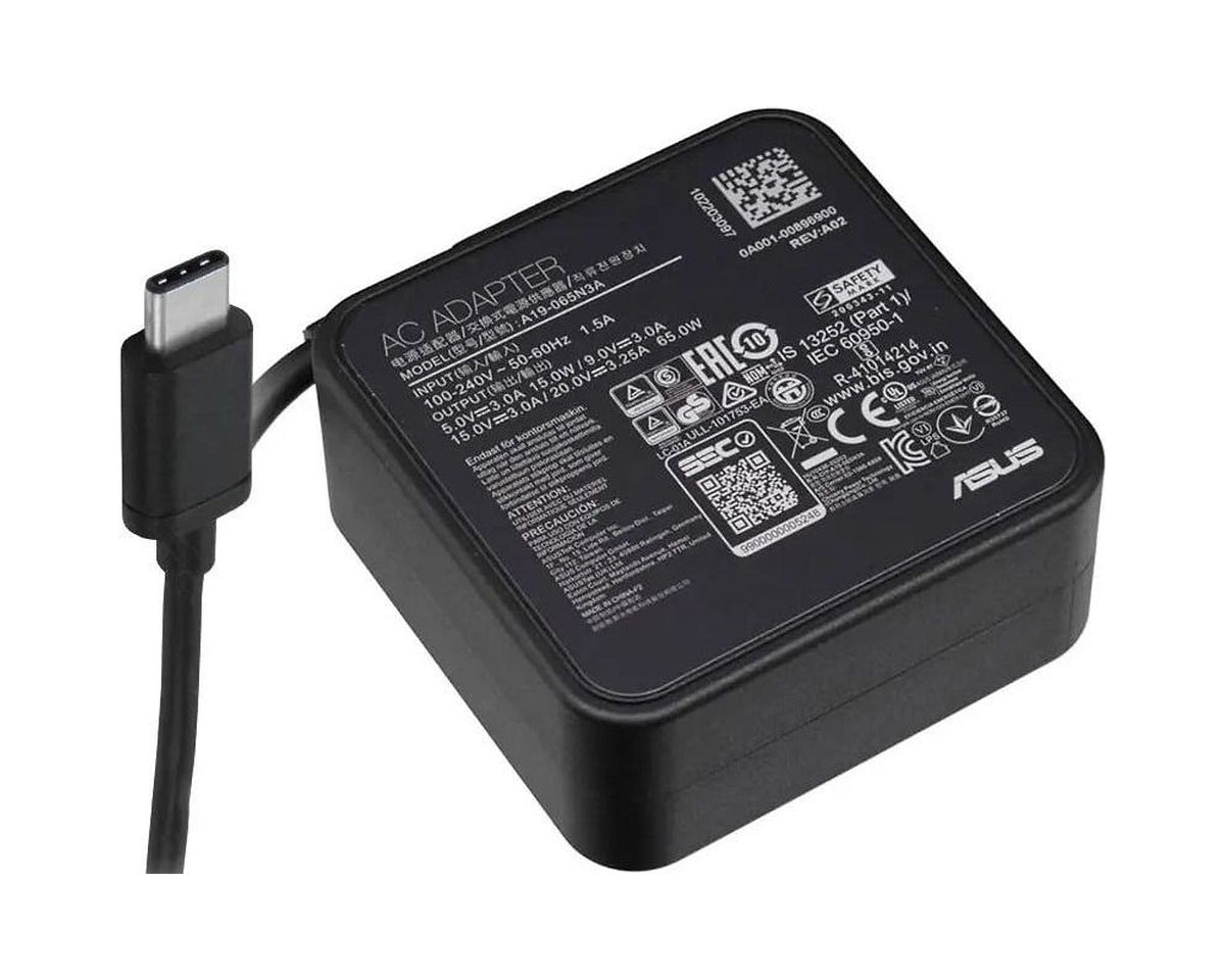 Cargador Notebook ASUS 65W USB-C (20V 3,25A) ADP-65DW A - foto 2