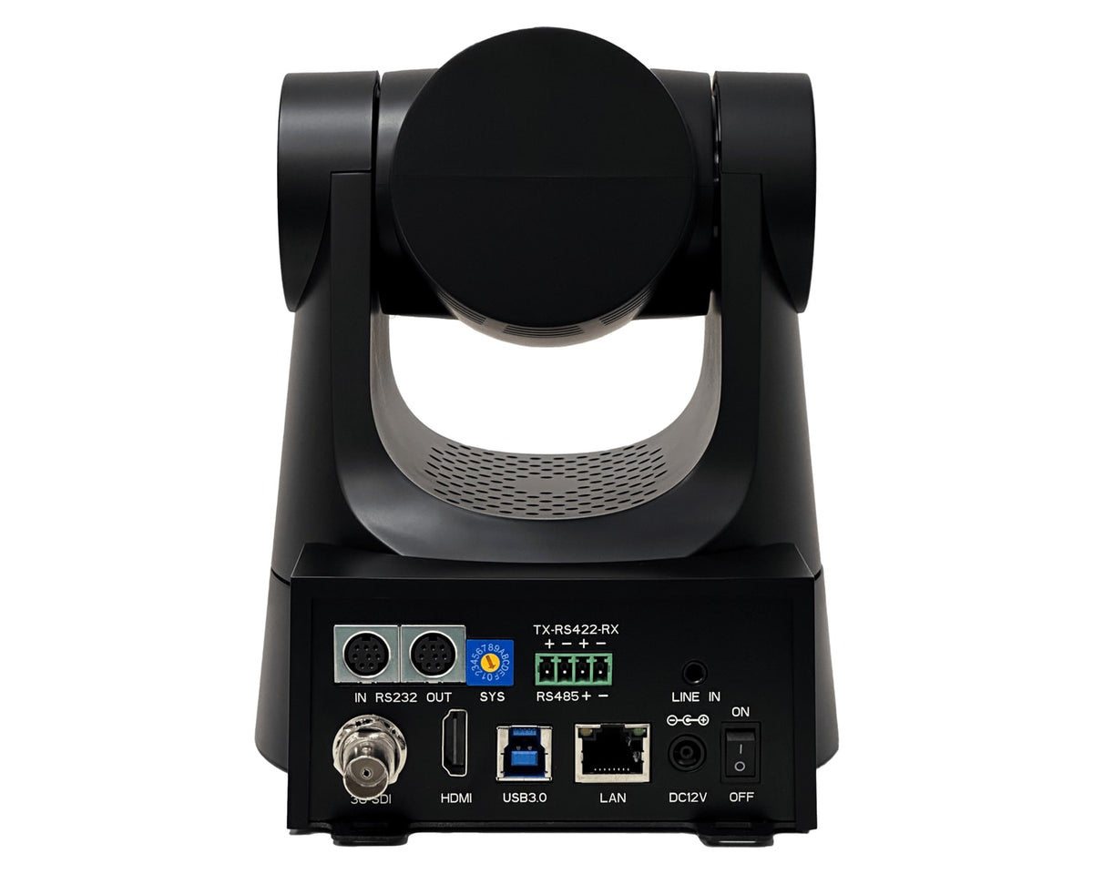 Cámara PTZ 4K LAIA Broadcaster 4K AI BRC-412/B Zoom 12X con NDI|HX2, SRT, HDMI, 3G-SDI y USB 3.0 - foto 2