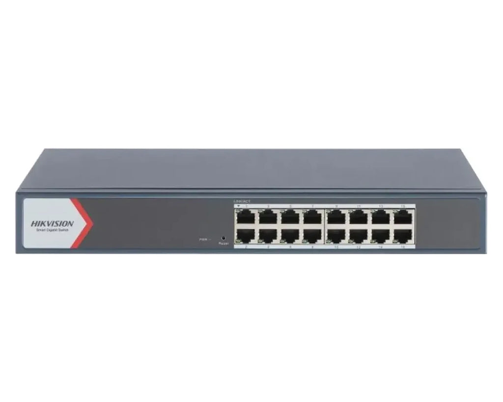 Switch Administrable Hikvision DS-3E1516-EI 16 Puertos Gigabit Rackeable - foto 2