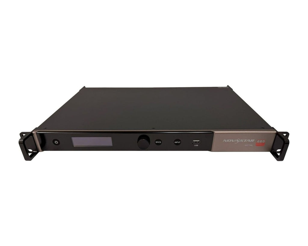 Controlador LED Independiente Novastar MCTRL660 PRO con 6 Puertos Ethernet, 2 Fibras 10G, HDMI, DVI y 3G-SDI - foto 2