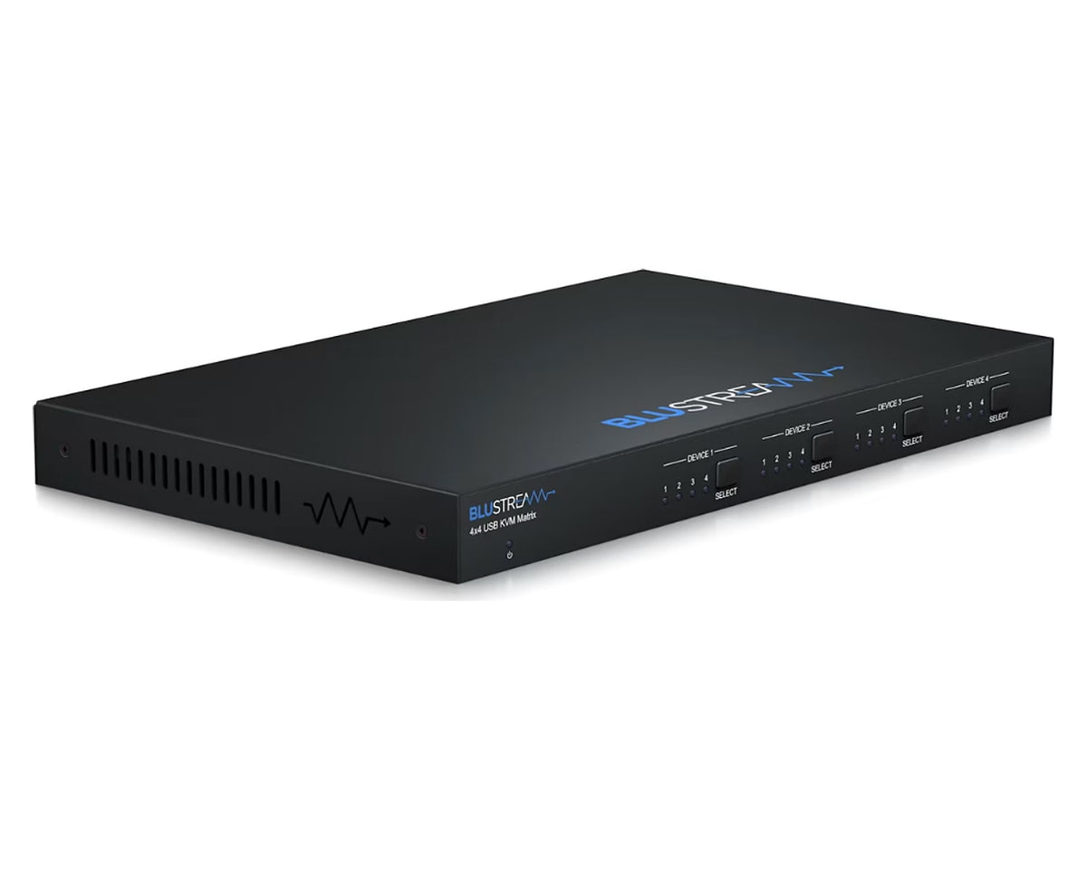 Matriz KVM USB 3.0 4x4 Blustream MX44KVM para Compartir 4 Periféricos entre 4 Computadores - foto 2
