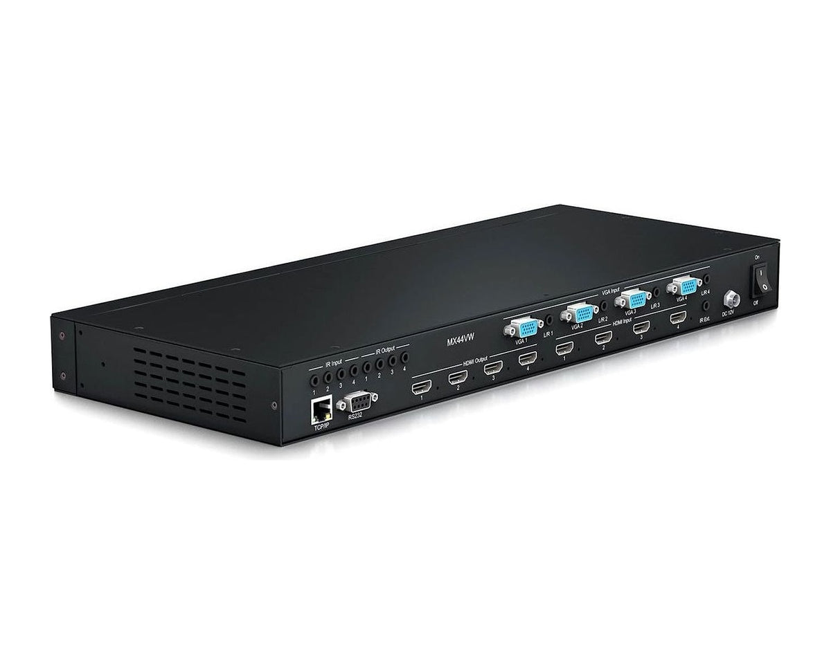 Matriz 4x4 HDMI/VGA Blustream MX44VW con Modo Videowall 2x2 y Multiviewer (Salida 1080p) - foto 2