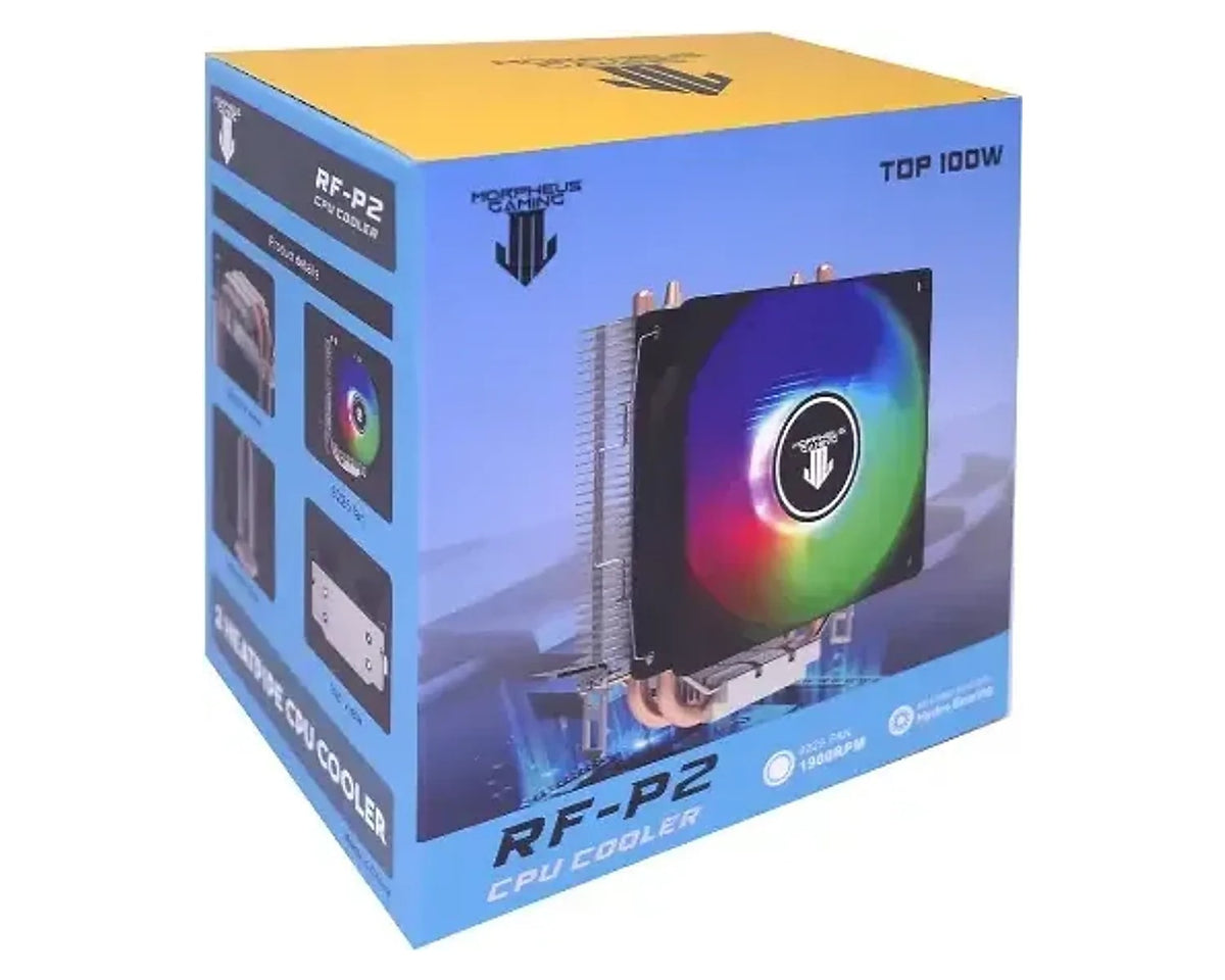 Disipador CPU Morpheus RF-P2 RGB de Torre, Intel y AMD - foto 2
