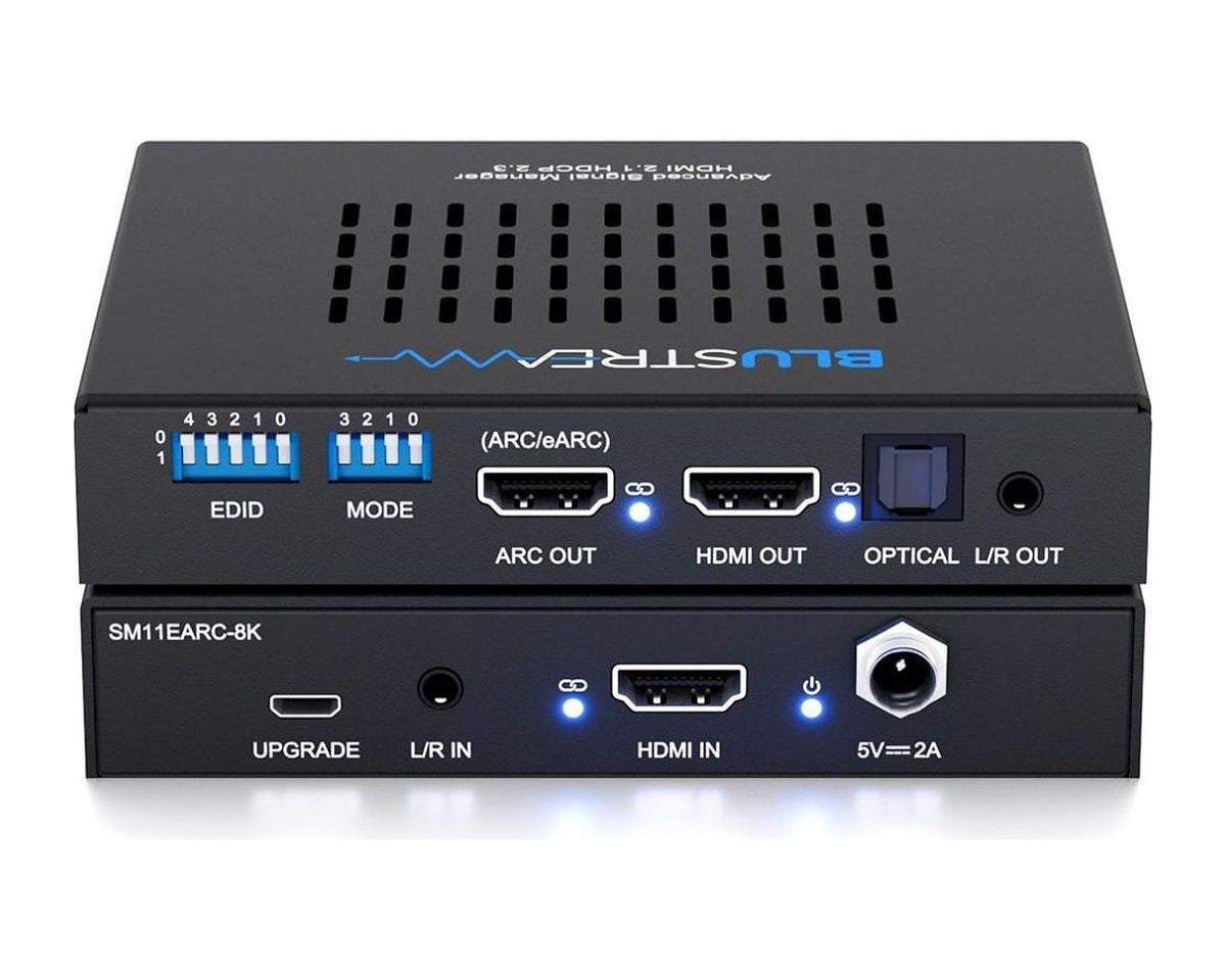 Gestor de Señal HDMI 2.1 Blustream SM11EARC-8K 8K/4K 120 Hz con eARC y Extractor de Audio - foto 2