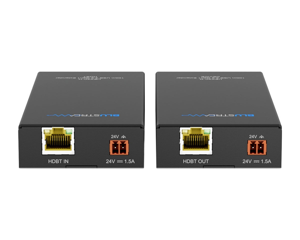 Kit Extensor USB 3.2 Gen 1 USB-C sobre Cable CAT Blustream UEX3C-KIT hasta 100 m y 5 Gbps - foto 2