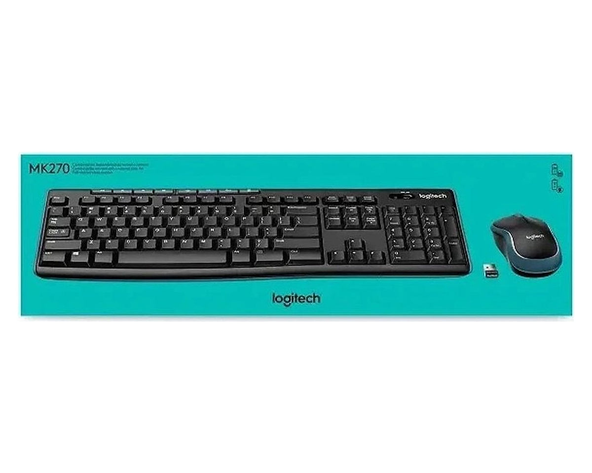 Kit Teclado y Mouse Inalámbrico Logitech MK270 en Español - foto 3