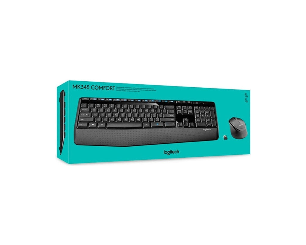Kit Teclado y Mouse Inalámbrico Logitech MK345 con Reposamuñecas, Español - foto 3