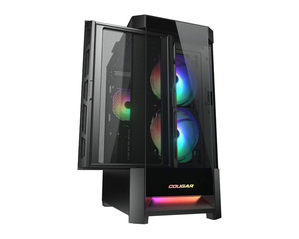 Gabinete Gamer Cougar Duoface RGB Blanco ATX con 3 Ventiladores ARGB - foto 3