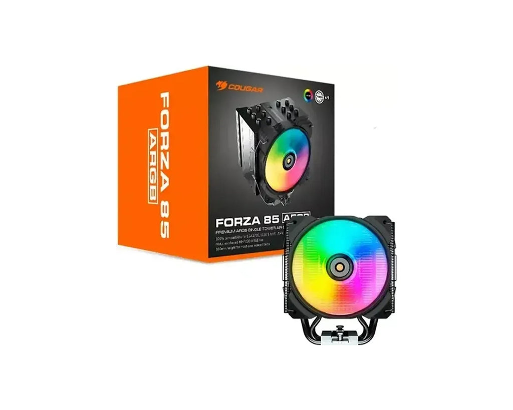 Disipador CPU Cougar Forza 85 ARGB, 6 Heatpipes, Intel y AMD (AM5/LGA1700) - foto 3