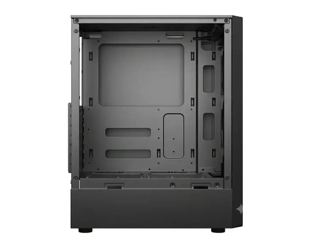 Gabinete Gamer ESGAMING HA06 ATX con 4 Ventiladores ARGB y Vidrio Templado, Negro - foto 3