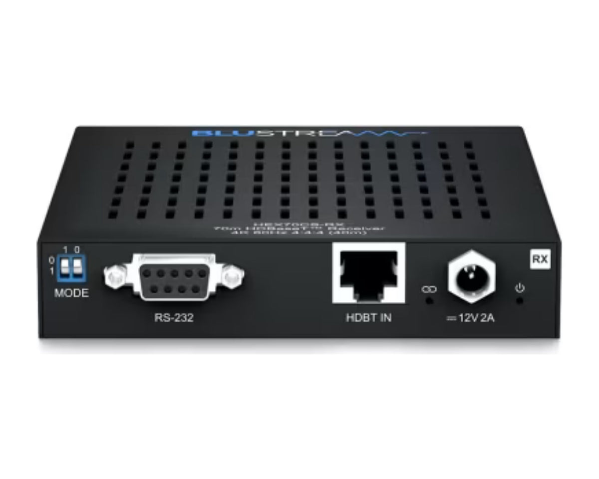 Receptor HDBaseT Blustream HEX70CS-RX 4K 60 Hz 4:4:4 HDR con Extracción de Audio (solo RX) - foto 3