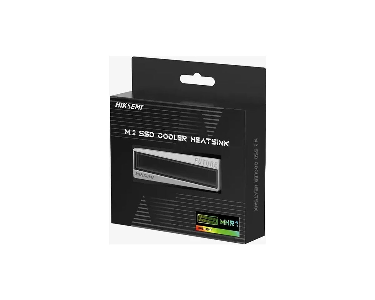 Disipador para SSD M.2 2280 Hiksemi MHR1 Blanco con Iluminación RGB - foto 3