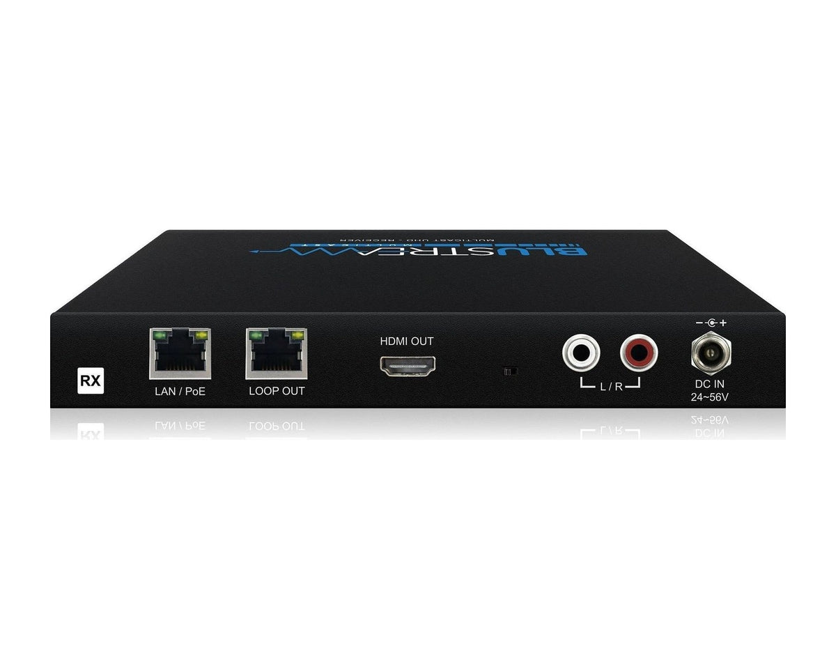 Receptor de Video sobre IP Blustream IP200UHD-RX 4K Multicast con Escalado, USB/KVM y PoE - foto 3